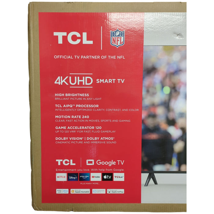 TCL 43" Class S5 Series 4K UHD LED Backlight Smart TV, 43S571G