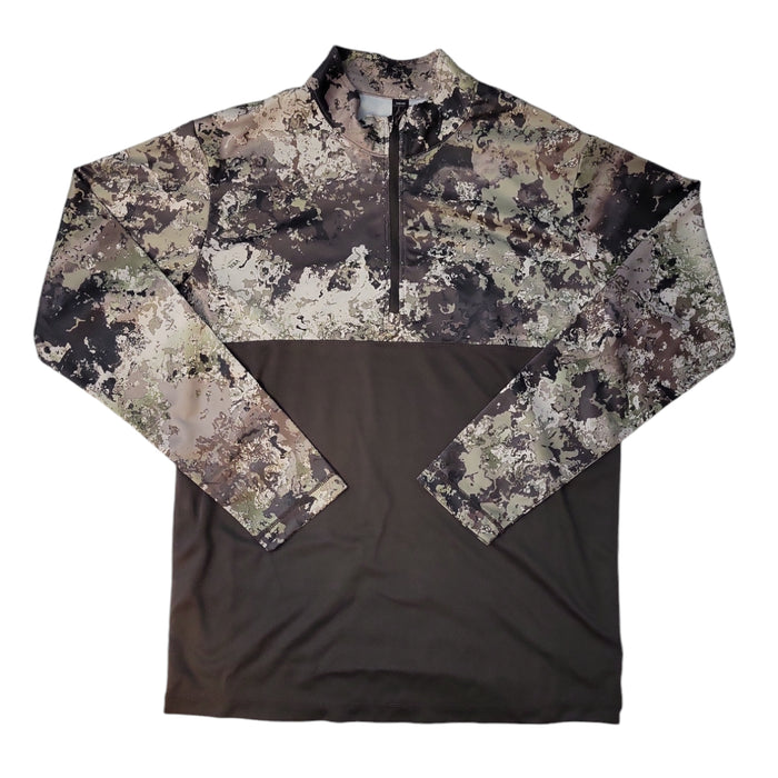 Habit Men's Quarter Zip Performance Layer with Scent-Factor