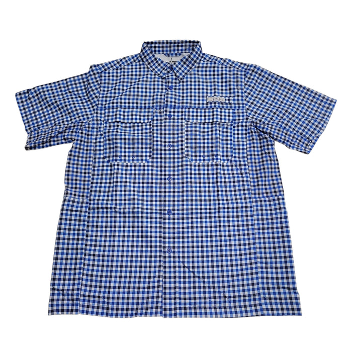 Habit Men's UPF 40+ UV Protection Short Sleeve Fishing Shirt