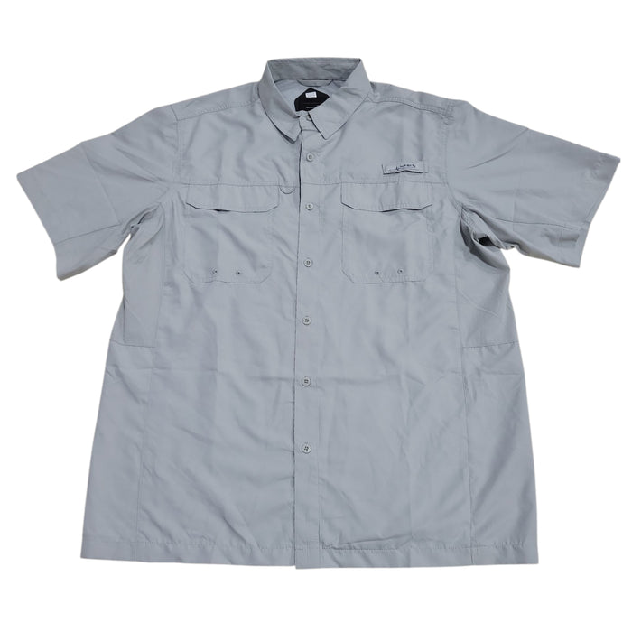 Habit Men's UPF 40+ UV Protection Short Sleeve Fishing Shirt