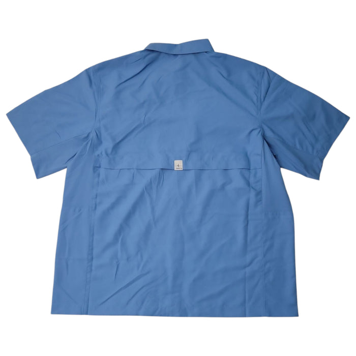 Habit Men's UPF 40+ UV Protection Short Sleeve Fishing Shirt