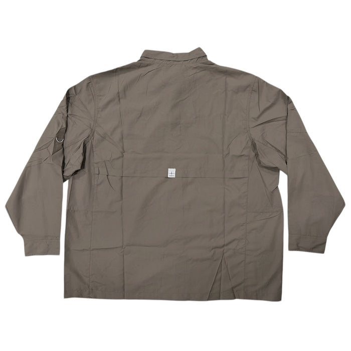 Habit Men's UPF 50+ UV Protection Long-Sleeve River Button-Up Shirt