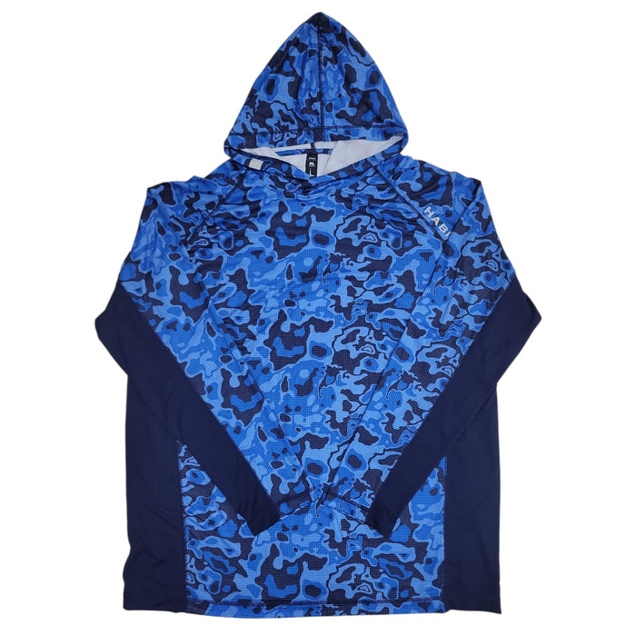 Habit Men's Summit View Hooded UPF 50+ Relaxed Fit Performance Layer