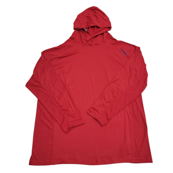 Habit Men's Summit View Hooded UPF 50+ Relaxed Fit Performance Layer