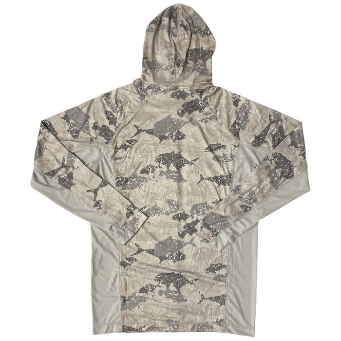 Habit Men's Summit View Hooded UPF 50+ Relaxed Fit Performance Layer