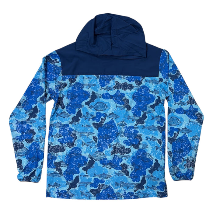 Habit Men's Valley Trail Hooded UPF 50+ Relaxed Fit Performance Layer