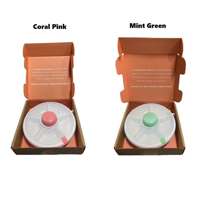 Gobe Kids Original Snack Spinner, BPA Free 5 Compartment Snack Container