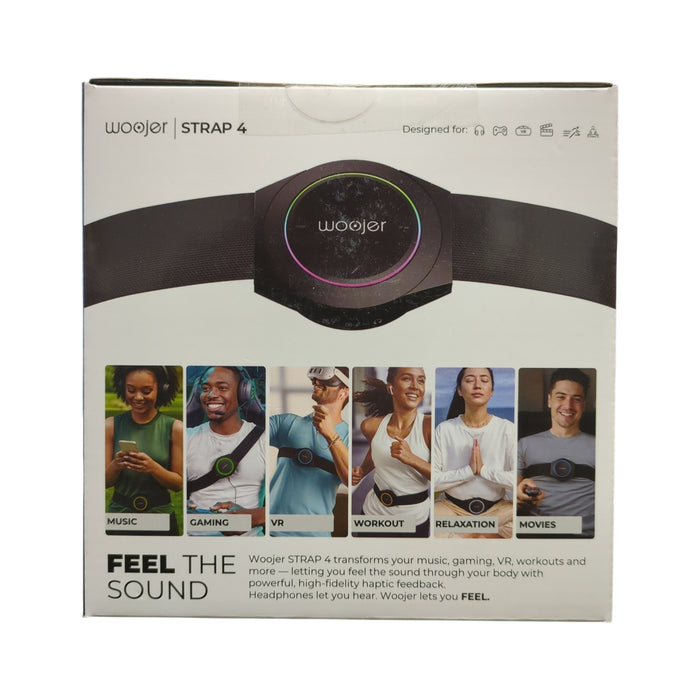Woojer Strap 4 High-Fidelity Haptics - For VR, Games, Music, Movies, & Wellness