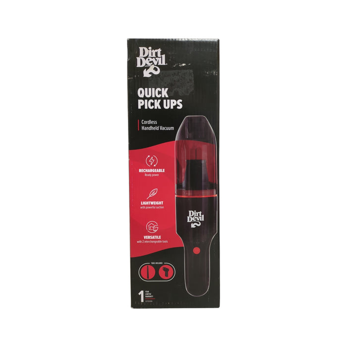 Dirt Devil Cordless Handheld Vacuum, with Crevice and Brush Tools, EV1101HH