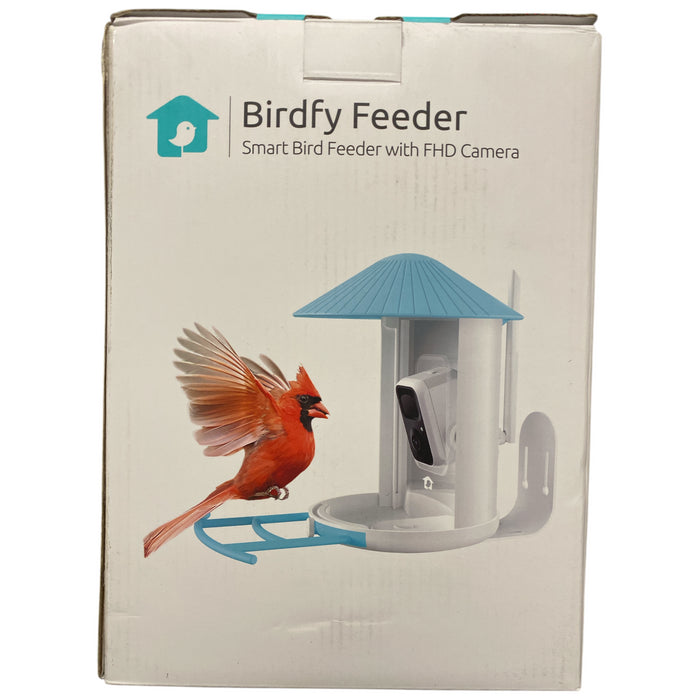 Birdfy Standard Smart Bird Feeder with Solar Panel & Night Vision, NI-8102