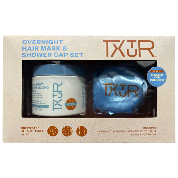 TXTUR Overnight Bond Building Mask + Sleeping Cap Kit