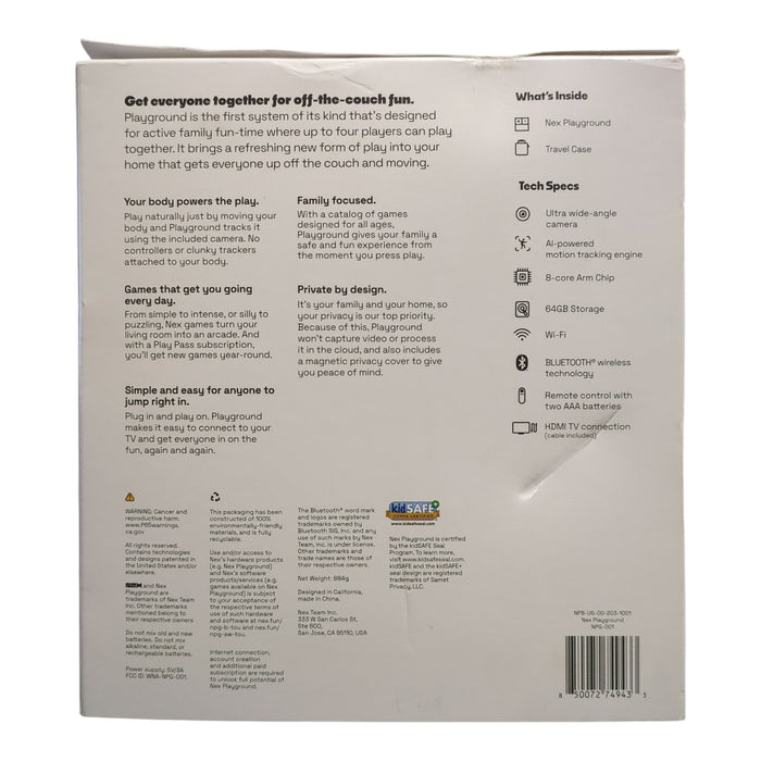 Nex Playground Game Console with Travel Case Bundle