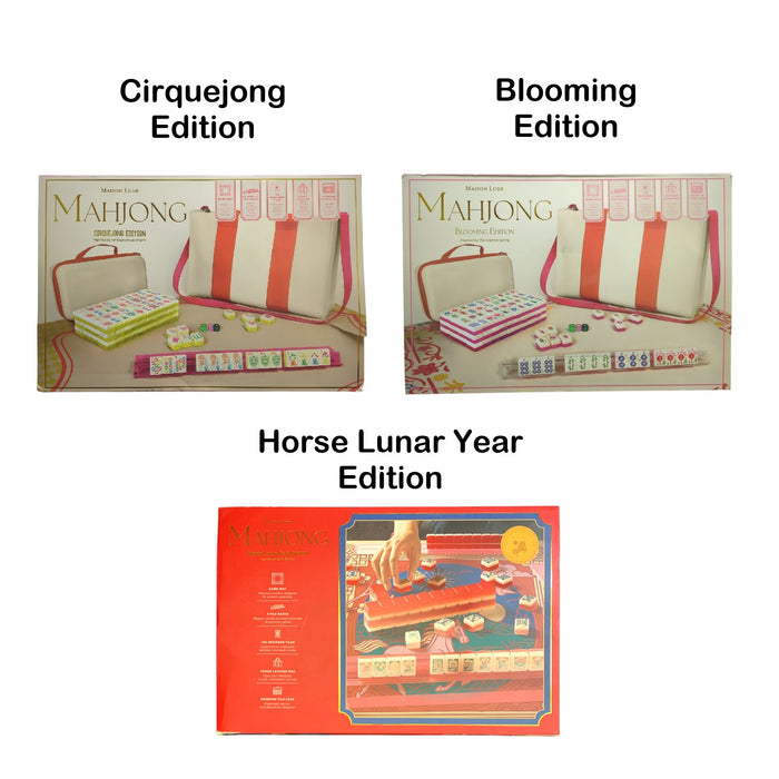 Maison Lude Deluxe Acrylic Mahjong Starter Set