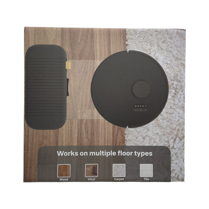 bObsweep Bio Self-Emptying Robot Vacuum & Mop, 100-Day Dock, Rock, Pet24-7-113