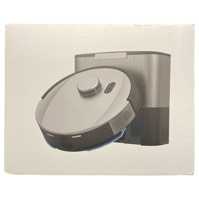 bObsweep UltraVision Self-Emptying Robot Vacuum and Mop, 180-Day Dock, Stainless