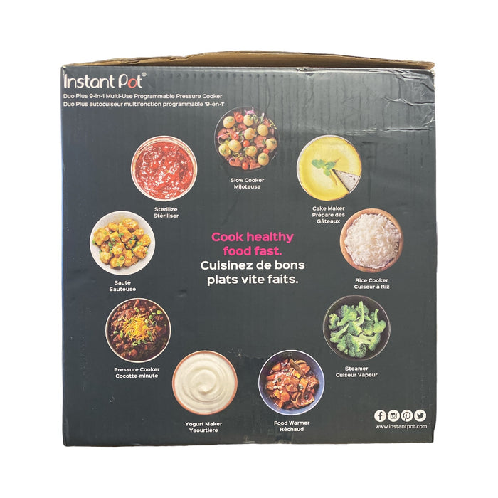 Instant Pot Duo Plus Mini 9-in-1 Multi-Use Programmable Pressure Cooker, 3 Quart
