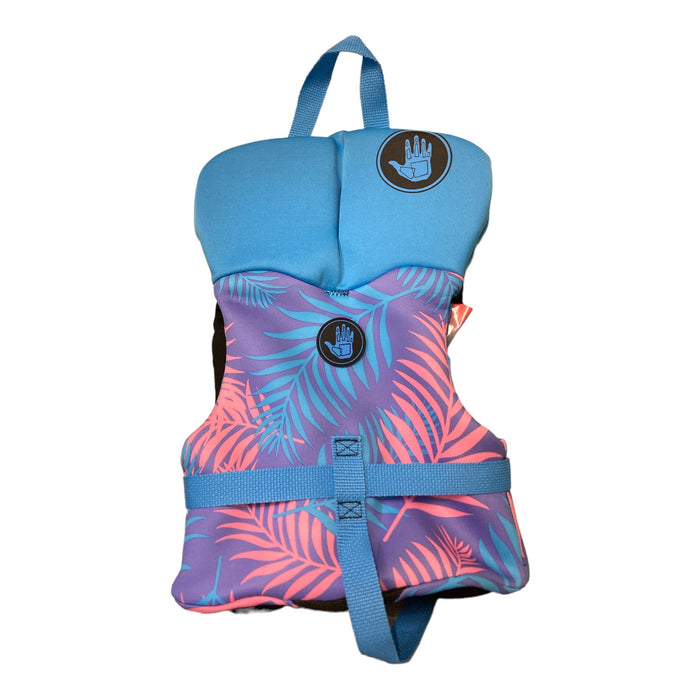 Body Glove Infant PFD Coast Guard Approved Life Jacket, Purple Palm