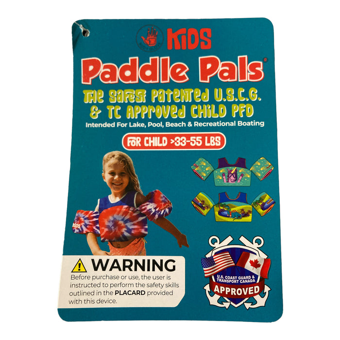 Body Glove Childs Paddle Pals USCG Approved PFD, Dinosaur 33-55LBS