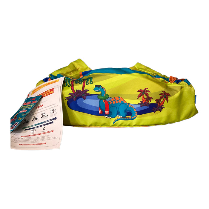 Body Glove Childs Paddle Pals USCG Approved PFD, Dinosaur 33-55LBS