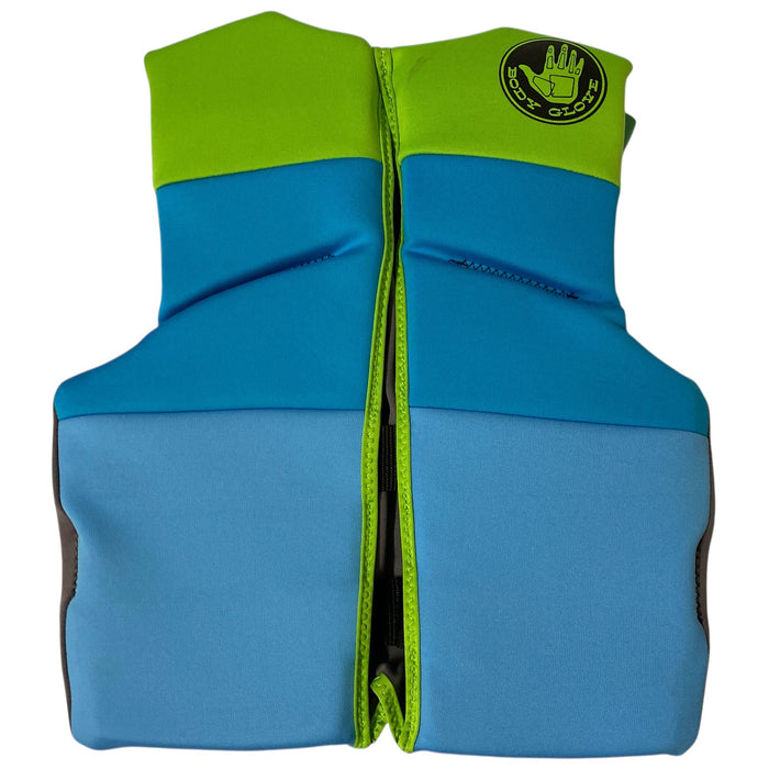 Body Glove Youth Boy Evoprene PFD US Coast Guard Approved Life Jacket, 55-88 lbs