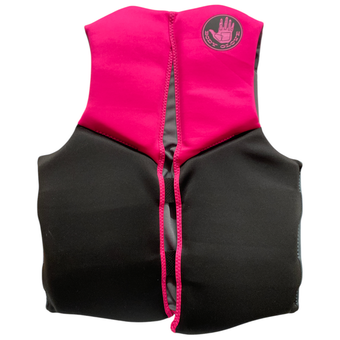 Body Glove Women's Segmented USCG Approved PFD Life Jacket, Black/Pink