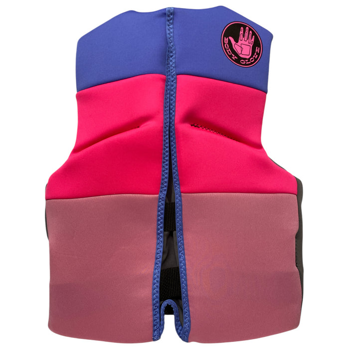 Body Glove Youth Girls PFD Coast Guard Approved Life Jacket, 55-88lbs, Pink