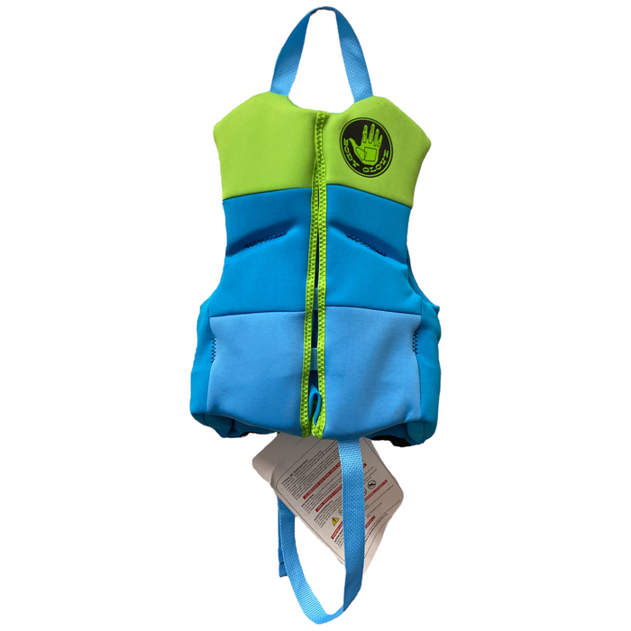 Body Glove Boy's Child PFD Life Jacket, One Size, 33-55 lbs, Blue/Green