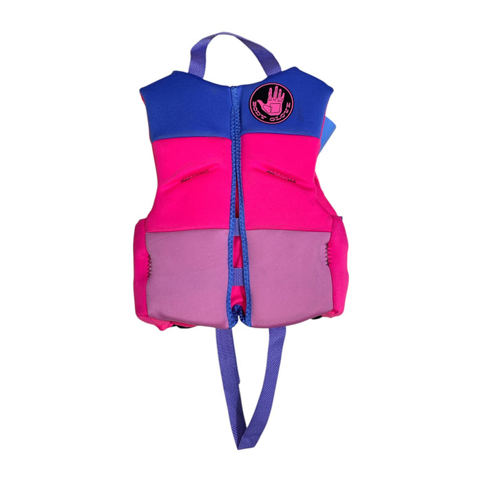 Body Glove Girl's PFD USCG Approved Life Jacket, 33-55LBS, Pink/Purple