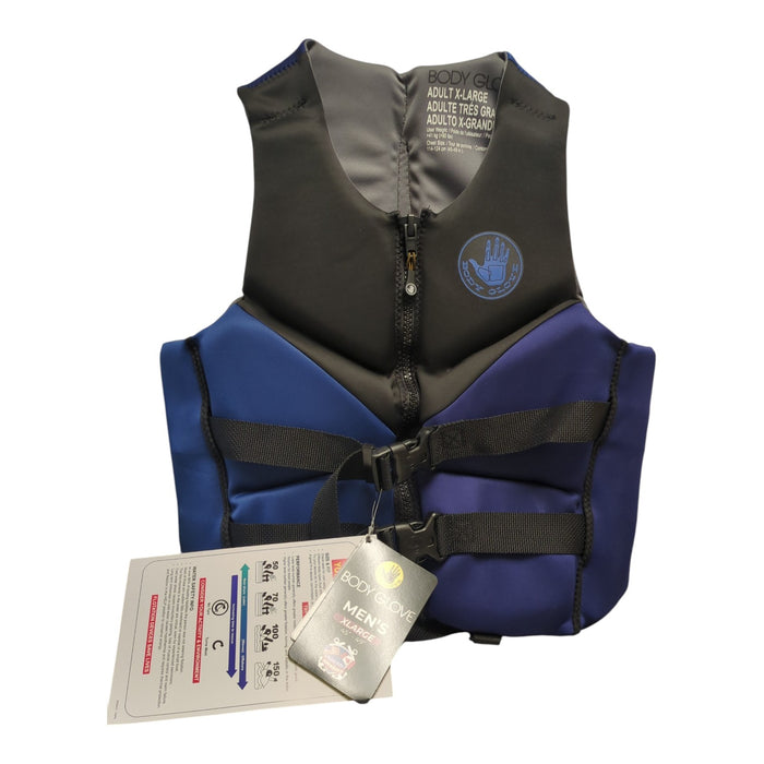 Body Glove Men's USCG Approved Lightweight Segmented PFD Life Jacket, XL