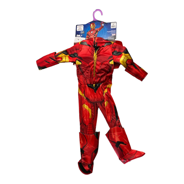 Rubies Marvel Avengers Boy's Iron Man Jumpsuit, Mask & Gloves Halloween Costume