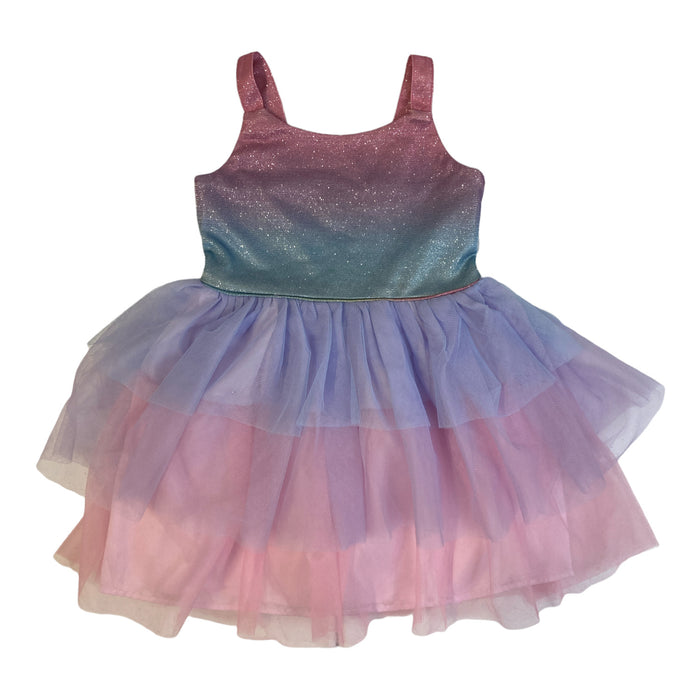 Zunie Girl Girl's Lilac Ombre Shimmer Special Occasion Dress