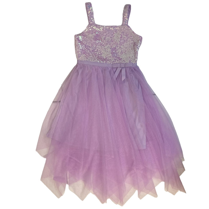 Zunie Girl Girl's Sequin Bodice Sleeveless Any Occasion Dress