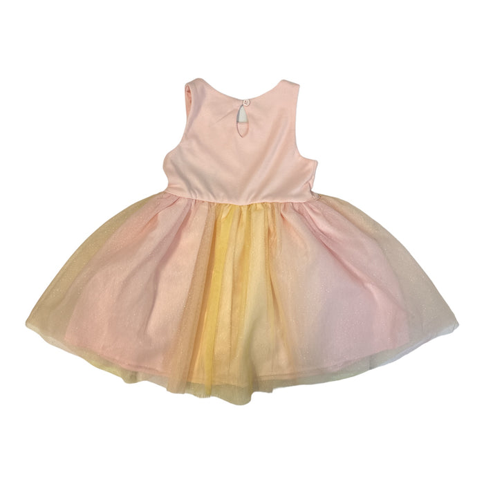 Zunie Girl Girl's Ponte Ombre Sleeveless Special Occasion Dress