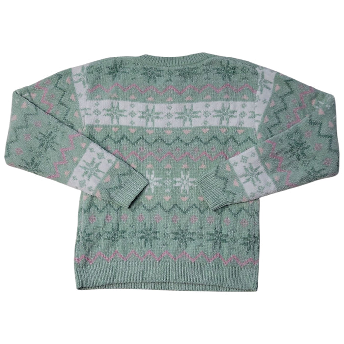 Zunie Girls Holiday Relaxed Fit Soft & Cozy Chenille Sweater