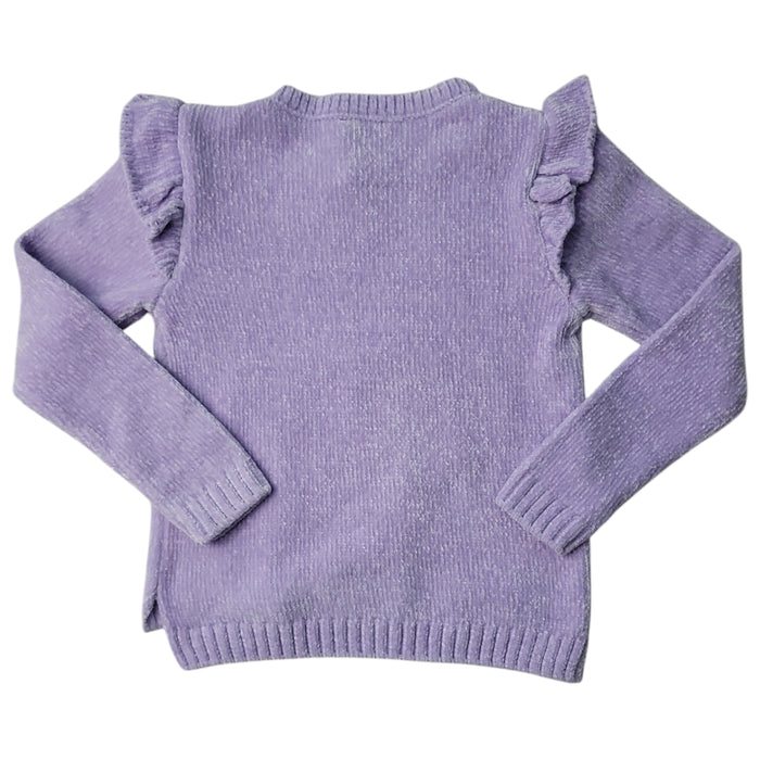 Zunie Girls Holiday Relaxed Fit Soft & Cozy Chenille Sweater