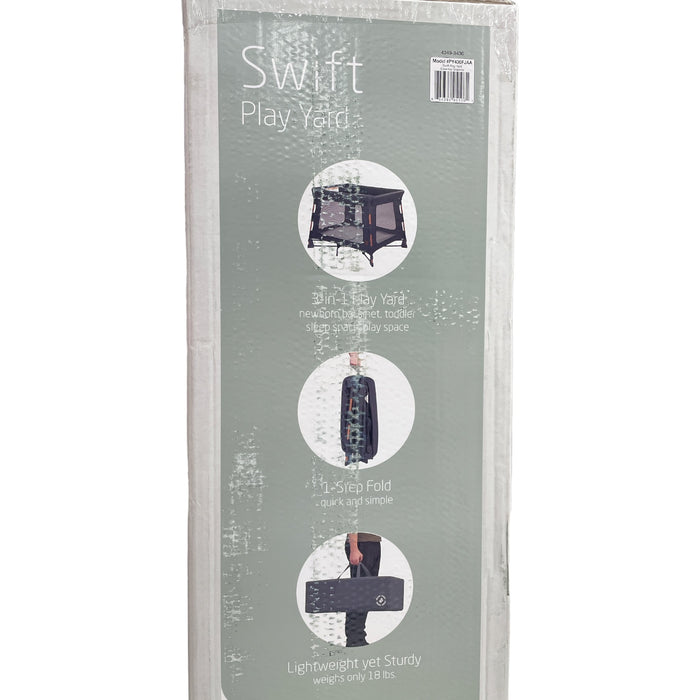 Maxi-Cosi Swift Multiuse 3-in-1 Foldable Travel Play Yard, Essential Graphite