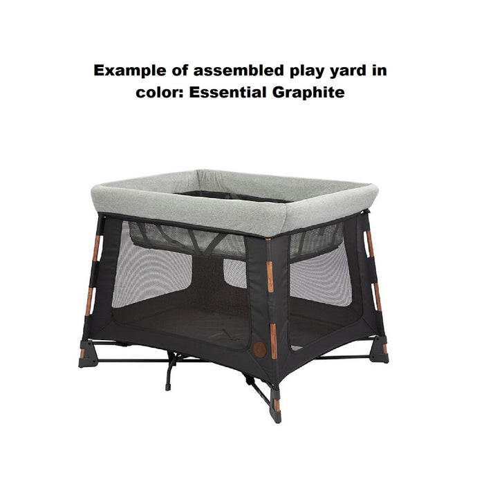 Maxi-Cosi Swift Multiuse 3-in-1 Foldable Travel Play Yard, Essential Graphite