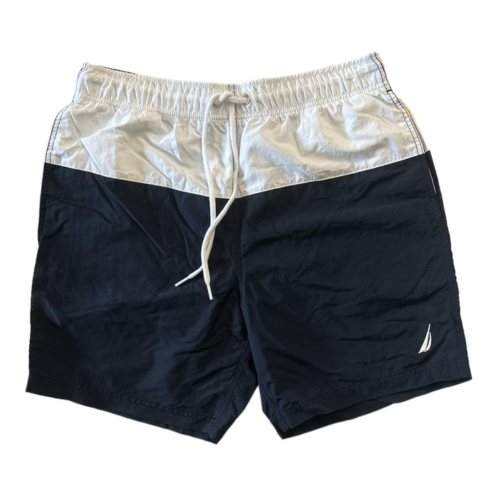 Nautica Men's Lined 8" Inseam J-Club Performance Swim Trunk