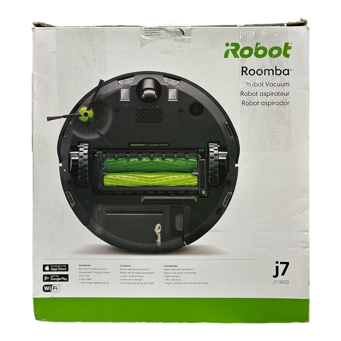 iRobot Roomba j7 Robot Vacuum Cleaner, j715020, WiFi Connected ...