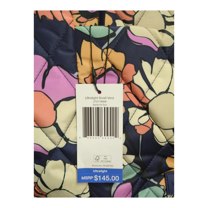 Vera Bradley Ultralight Small Vera Tote 11.5"x11"x4.5", Santa Fe Sun