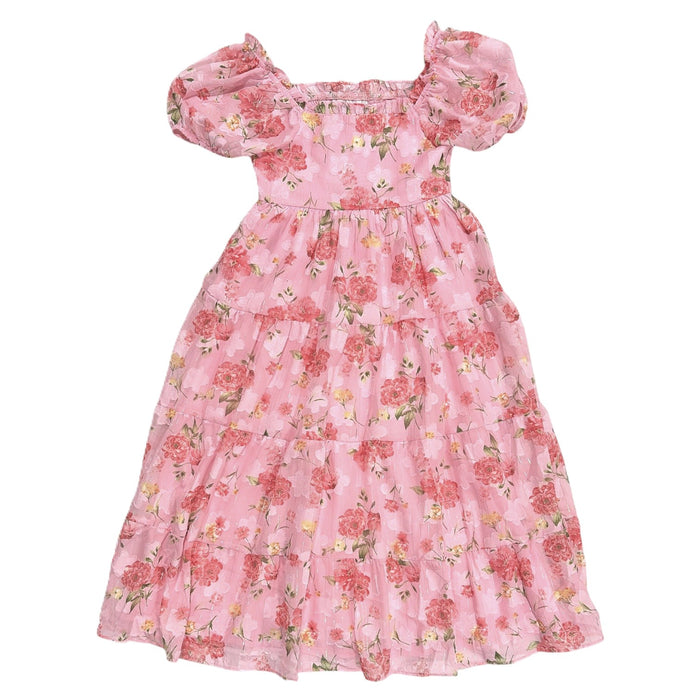 Rare Editions Girls Special Occasion Lightweight Chiffon Maxi Dress