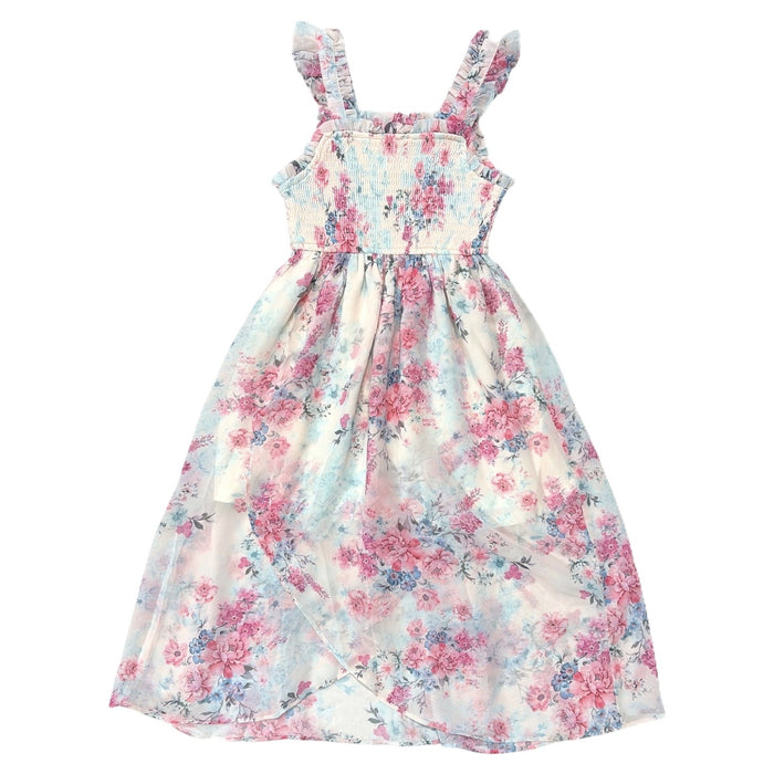 Rare Editions Girls Special Occasion Lightweight Chiffon Maxi Dress