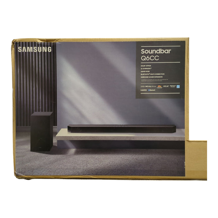 SAMSUNG Q-Series 3.1 Dolby ATMOS Soundbar with Q-Symphony, HW-Q6CC/ZA