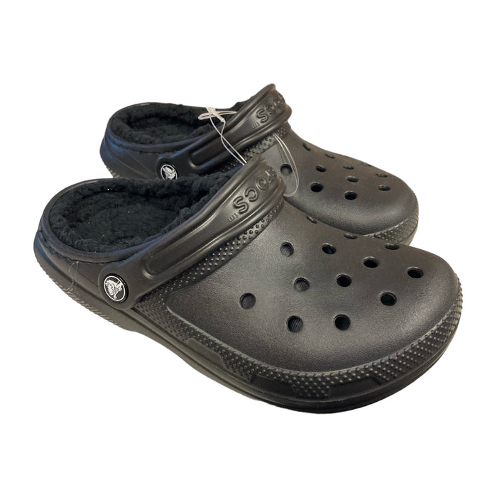 Crocs Unisex Adult Faux Fur Lined Slip-On Lightweight Clogs With Heel Strap