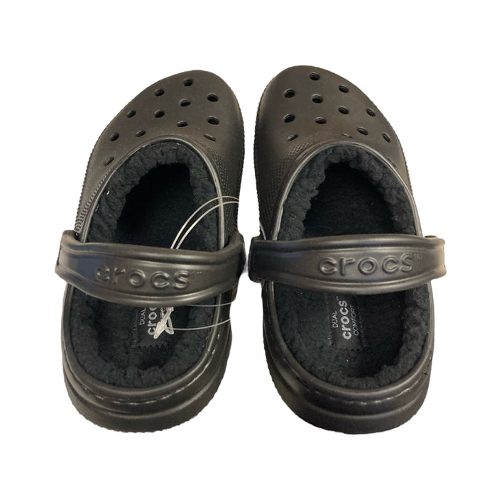 Crocs Unisex Adult Faux Fur Lined Slip-On Lightweight Clogs With Heel Strap