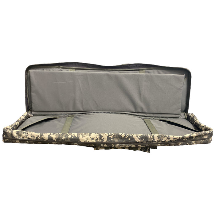 GPS 42" Double Rifle Case with Padded Backpack Straps, ACU Camo