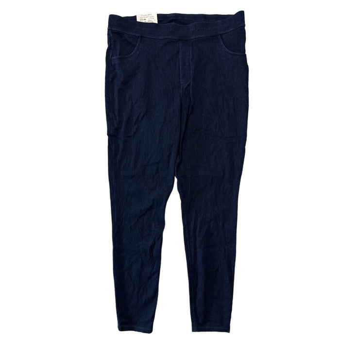 Utopia By HUE High Rise Comfort Waistband  Full Length Denim Legging