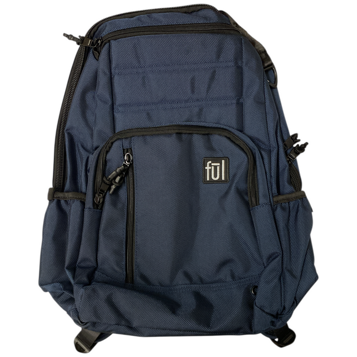 Ful Tactics Collection 15" Laptop Backpack, Phantom Padded Computer Bag, Navy