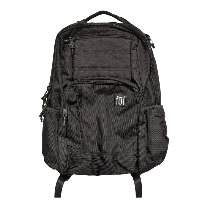 Ful Tactics Collection 15" Laptop Backpack, Phantom Padded Computer Bag, Black