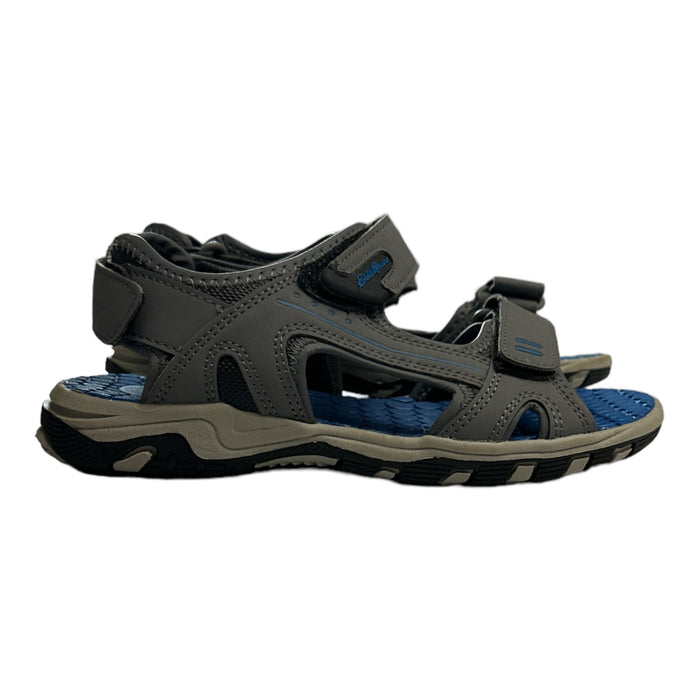 Eddie Bauer Boy's Comfort Sole 3 Adjustable Straps River Sandal